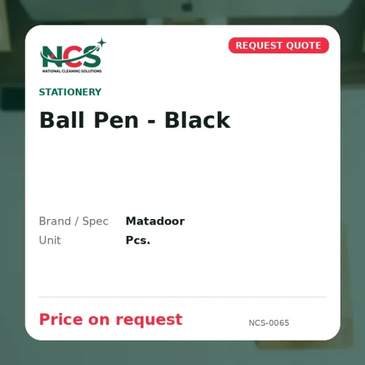 Ball Pen - Black