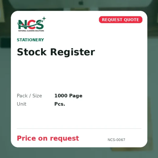 Stock Register