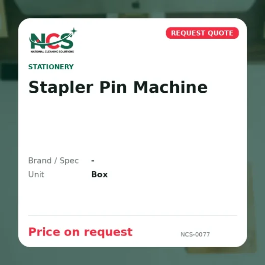 Stapler Pin Machine