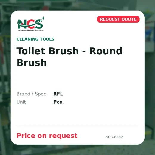 Toilet Brush - Round Brush