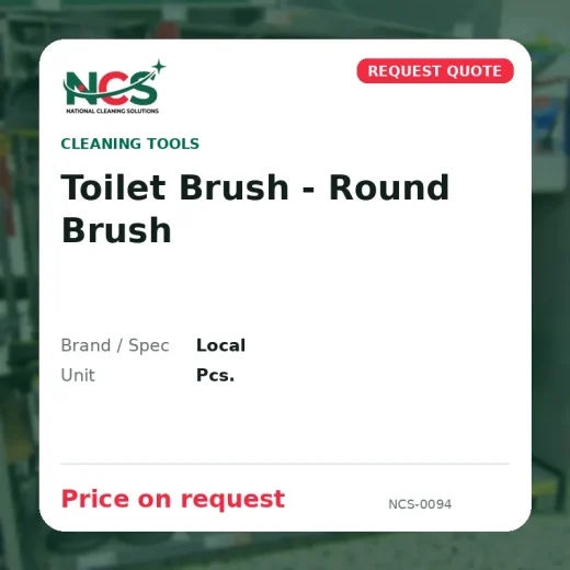 Toilet Brush - Round Brush