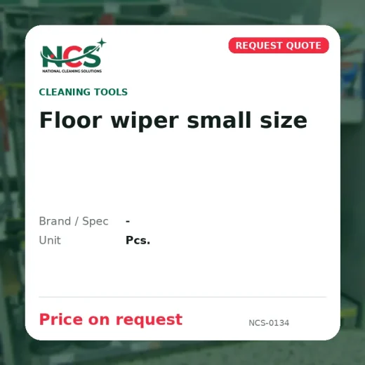 Floor wiper small size