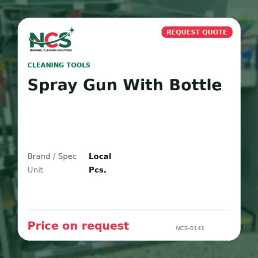 Spray Gun With Bottle