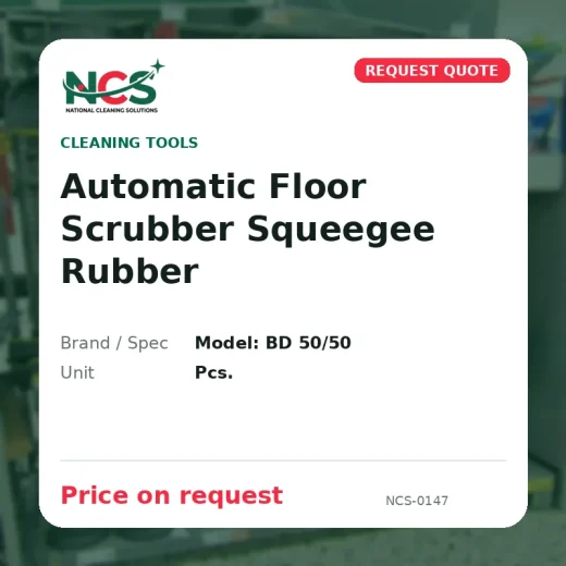 Automatic Floor Scrubber Squeegee Rubber