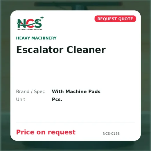 Escalator Cleaner