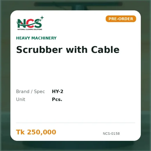 Scrubber with Cable