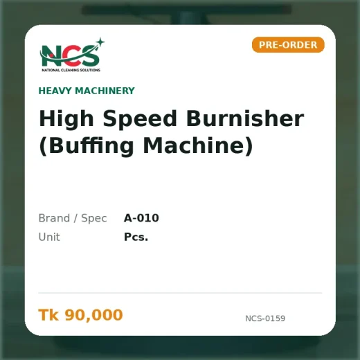 High Speed Burnisher (Buffing Machine)